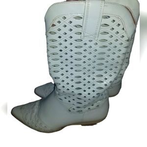 White Cowboy Boots Women